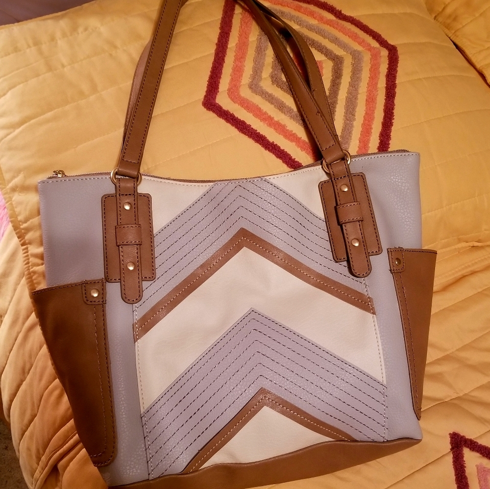 Relic Chevron Print Handbag